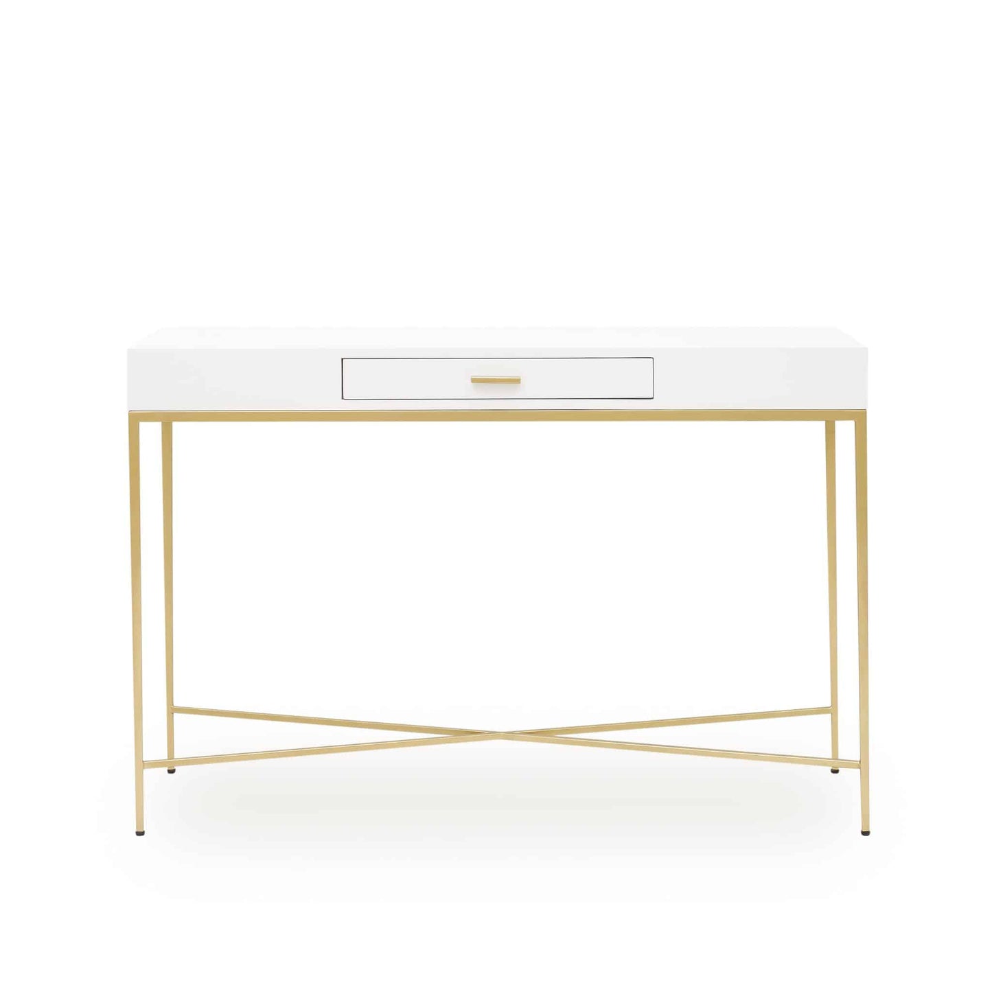 Berkeley Console White 1 Drawer